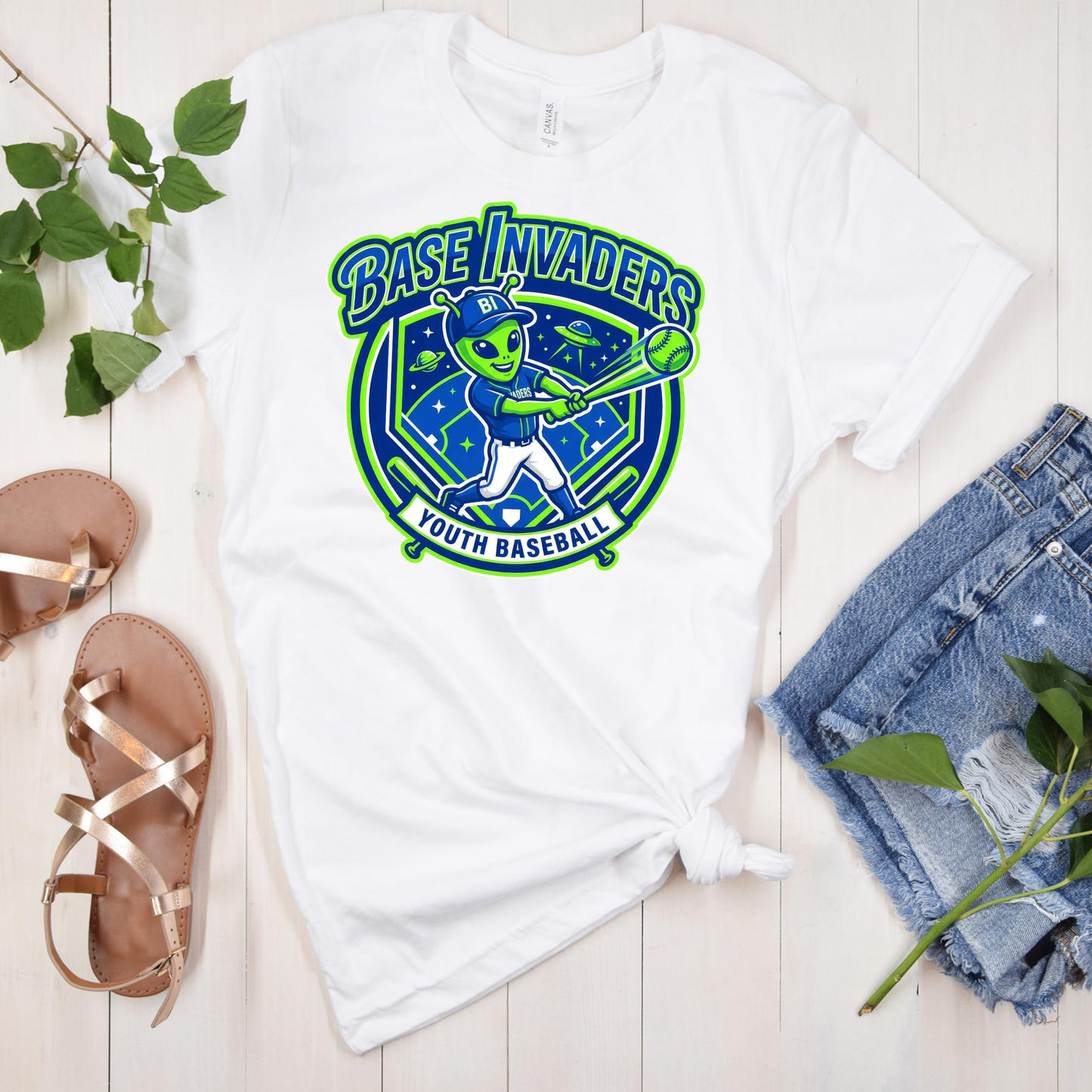 Base Invaders Shirt Design #2