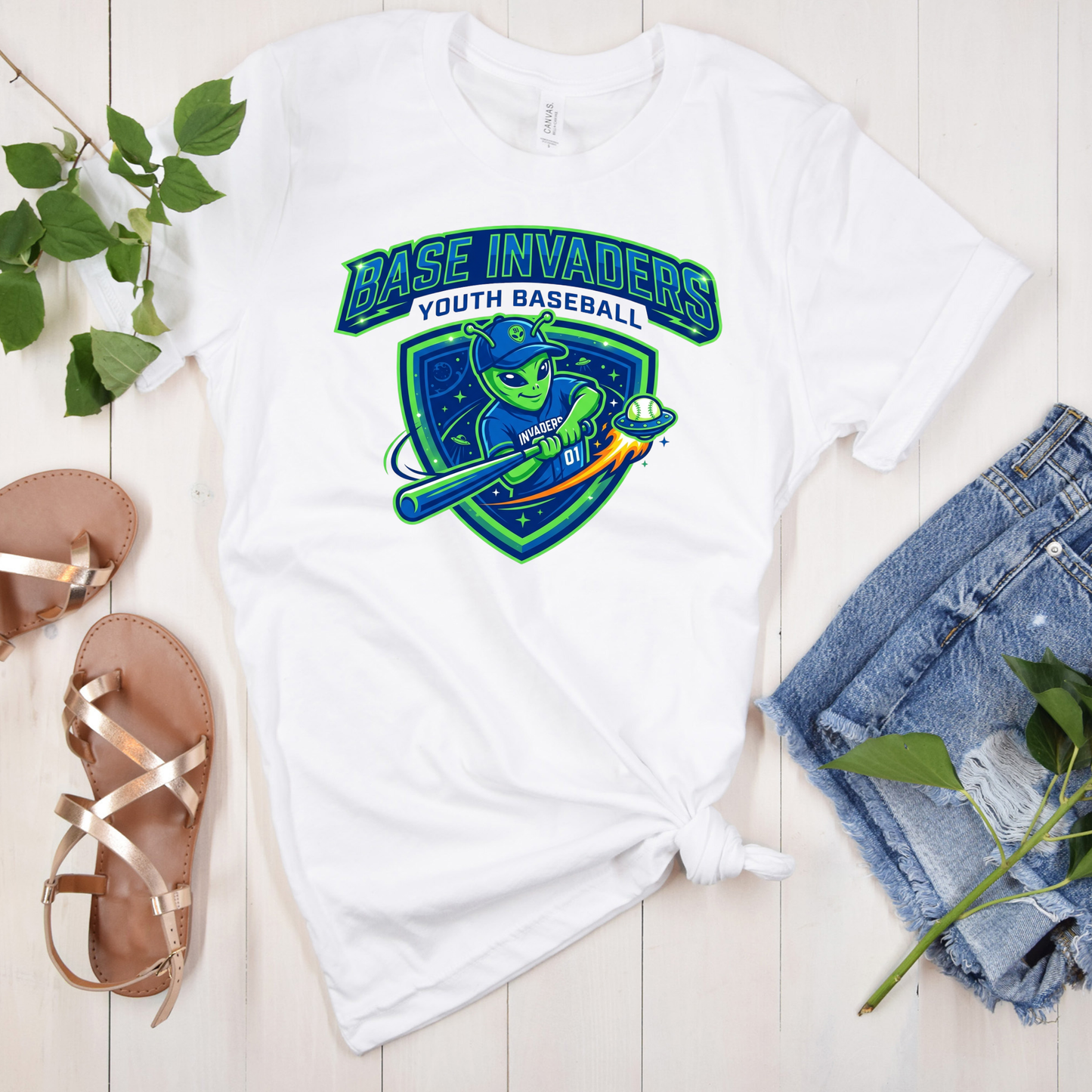 Base Invaders Shirt Design #1