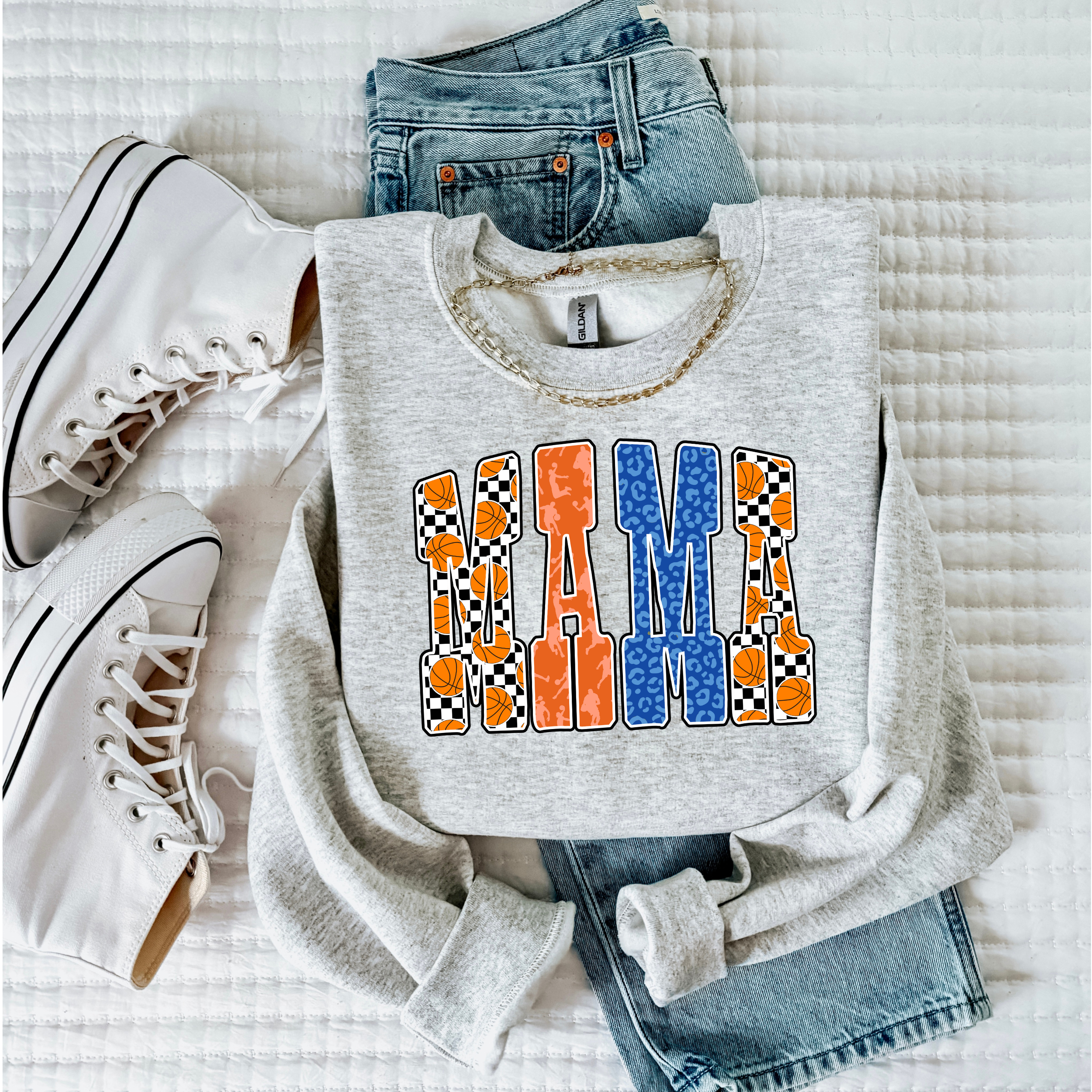 Basketball Mama Shirt – Inspired by Gray