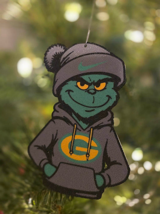 NFL Grinch Ornament-Green Bay Packers