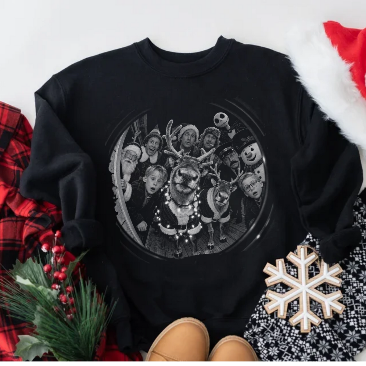 Christmas Characters at Your Doorbell Shirt