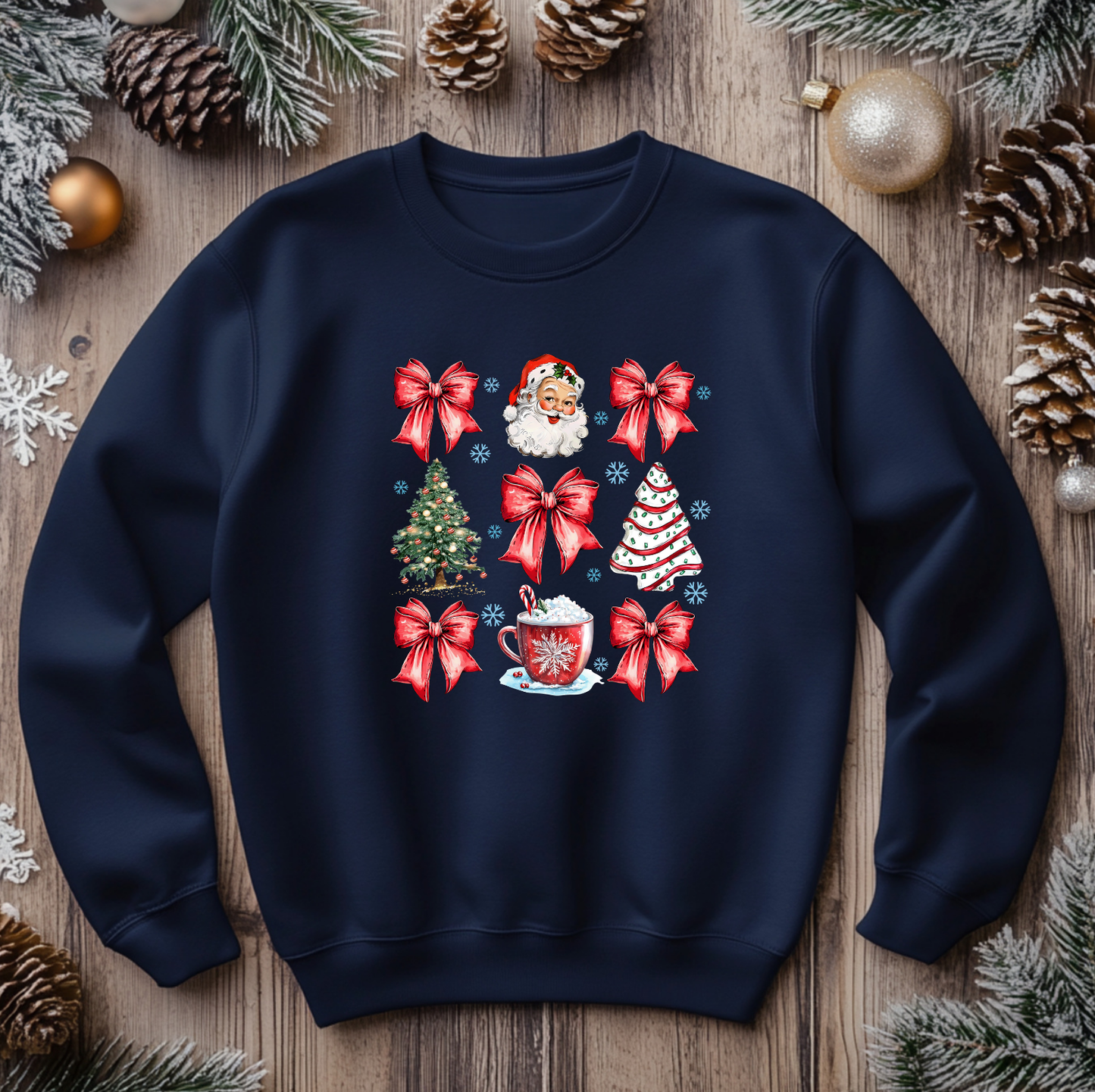 Christmas Bow Coquette