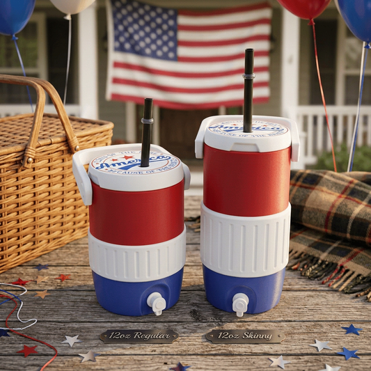 Can Koozie 3D Printed -Patriotic Edition