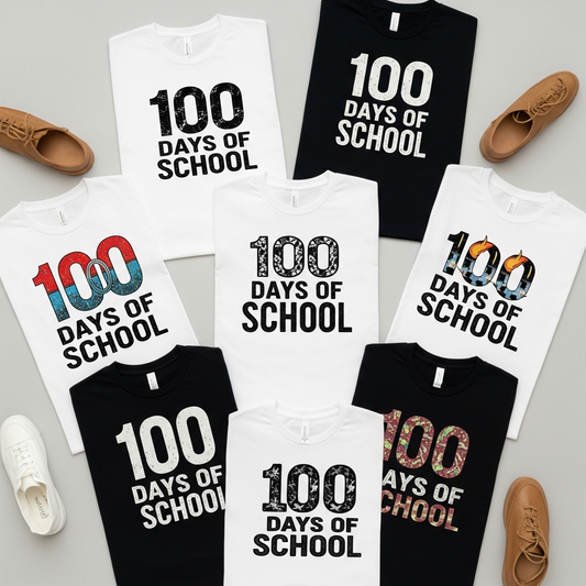 100 Days of School Shirt