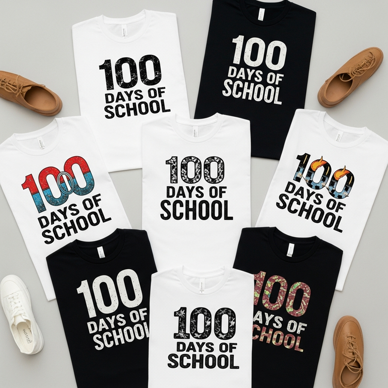 100 Days of School Shirt