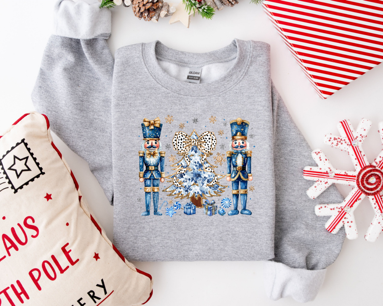 Blue Nutcracker Sweatshirt