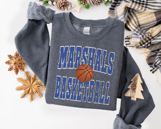 Marshals Basketball Sweatshirt