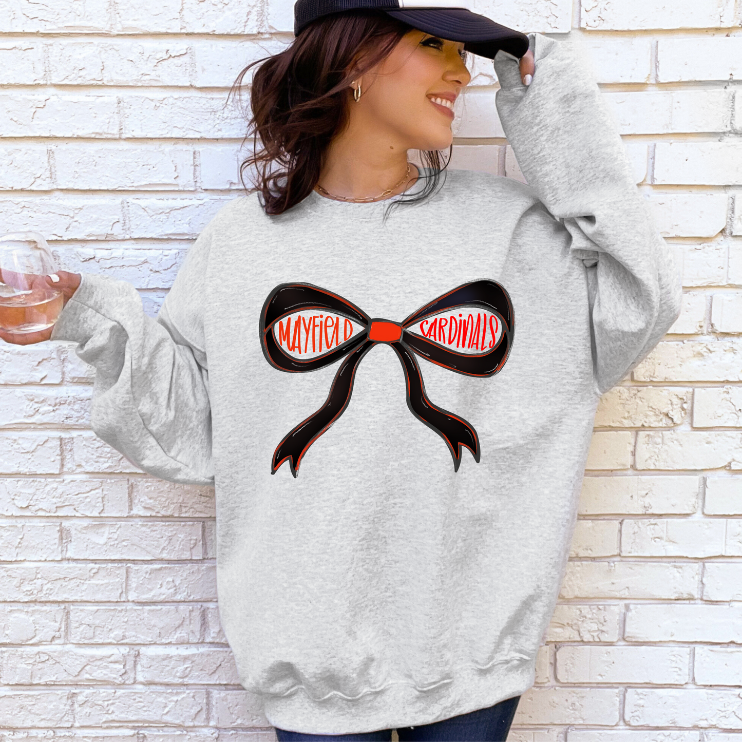 Team School Spirit Bow-Choose School