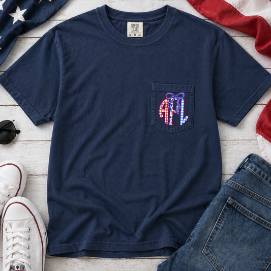 Pocket Tee Monogram Shirt