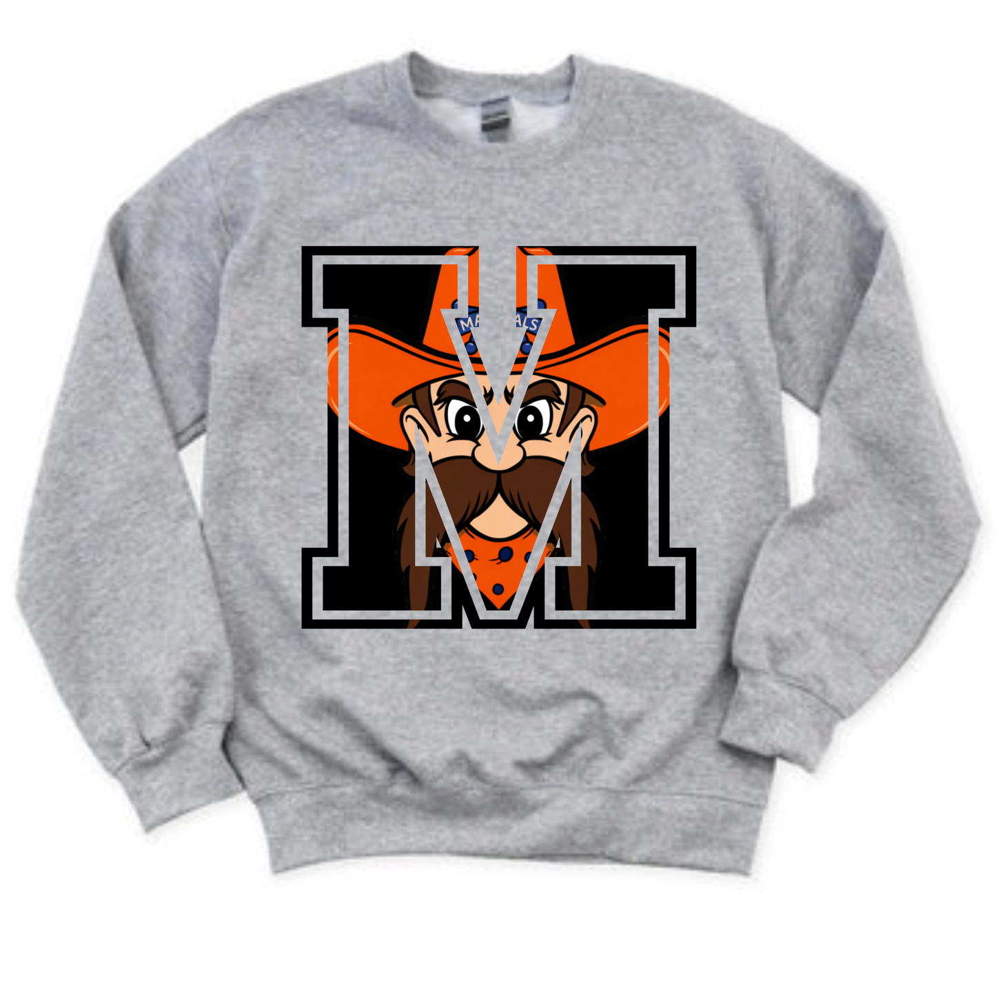 Distressed "M" Marshal Man Shirt