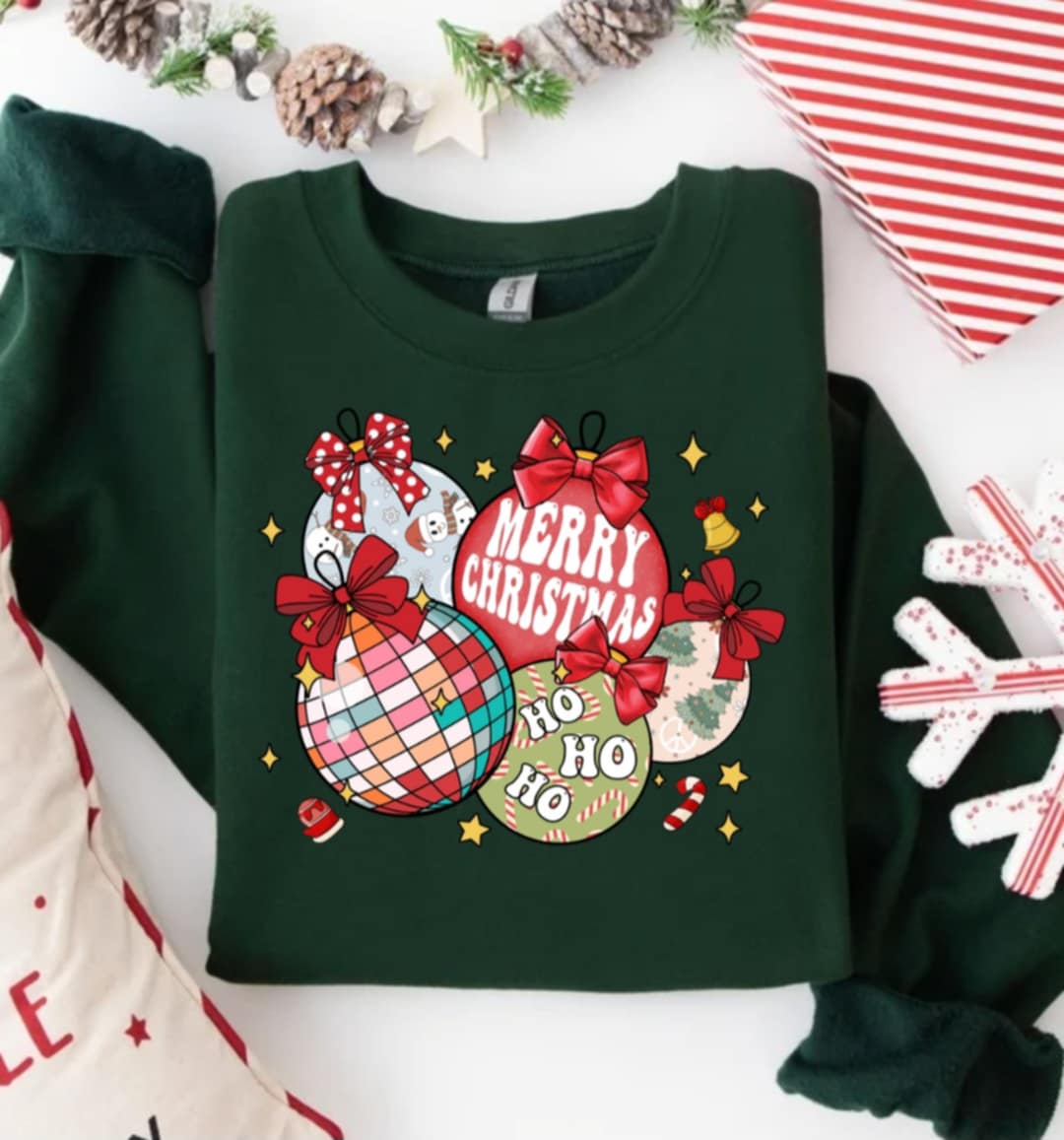 Christmas Ornaments Sweatshirt