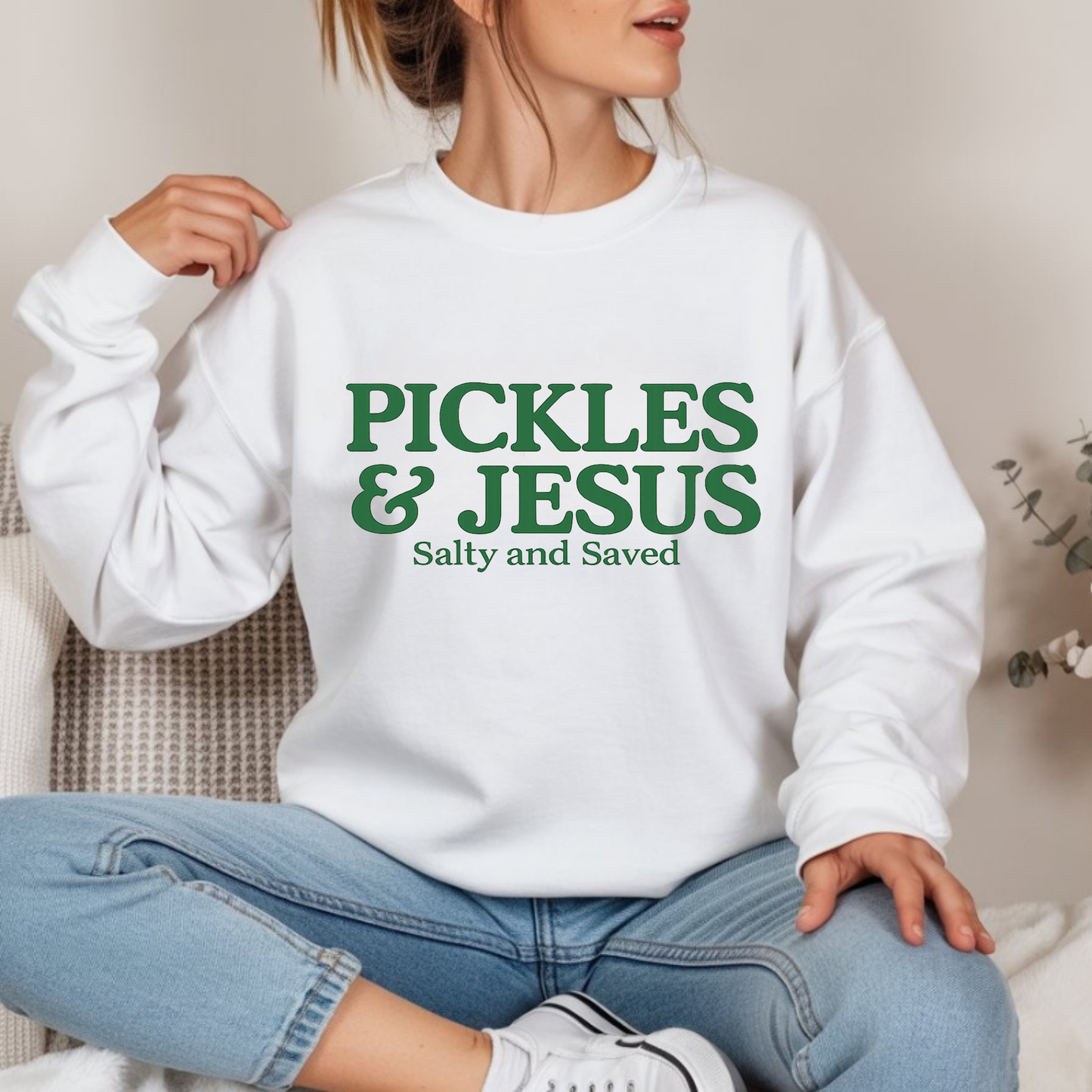 Pickles and Jesus Shirt