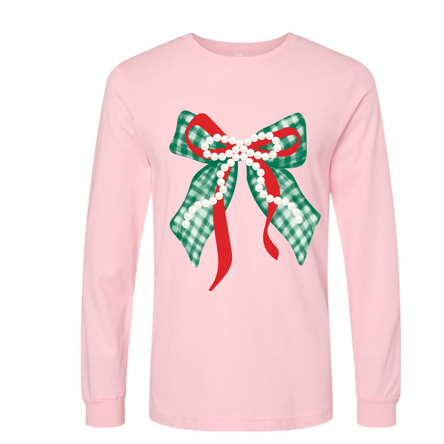Preppy Bow Bella Canvas Shirt