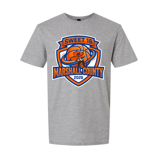 Sweet 16 Marshall County Basketball Shirt