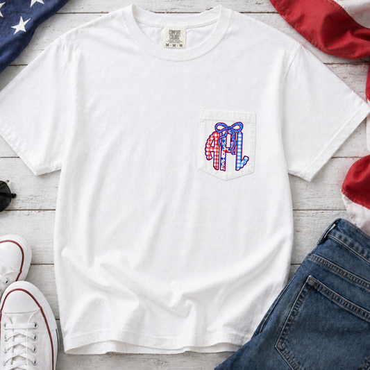 Pocket Tee Monogram Shirt